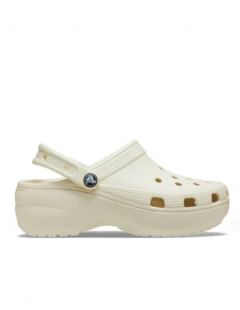 CROCS Classic Platform W Beige