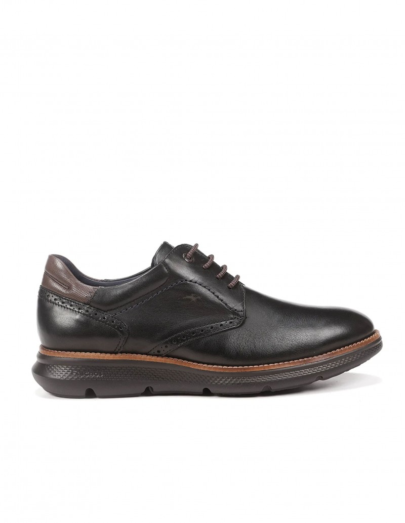 FLUCHOS Zapato William Casual Negro