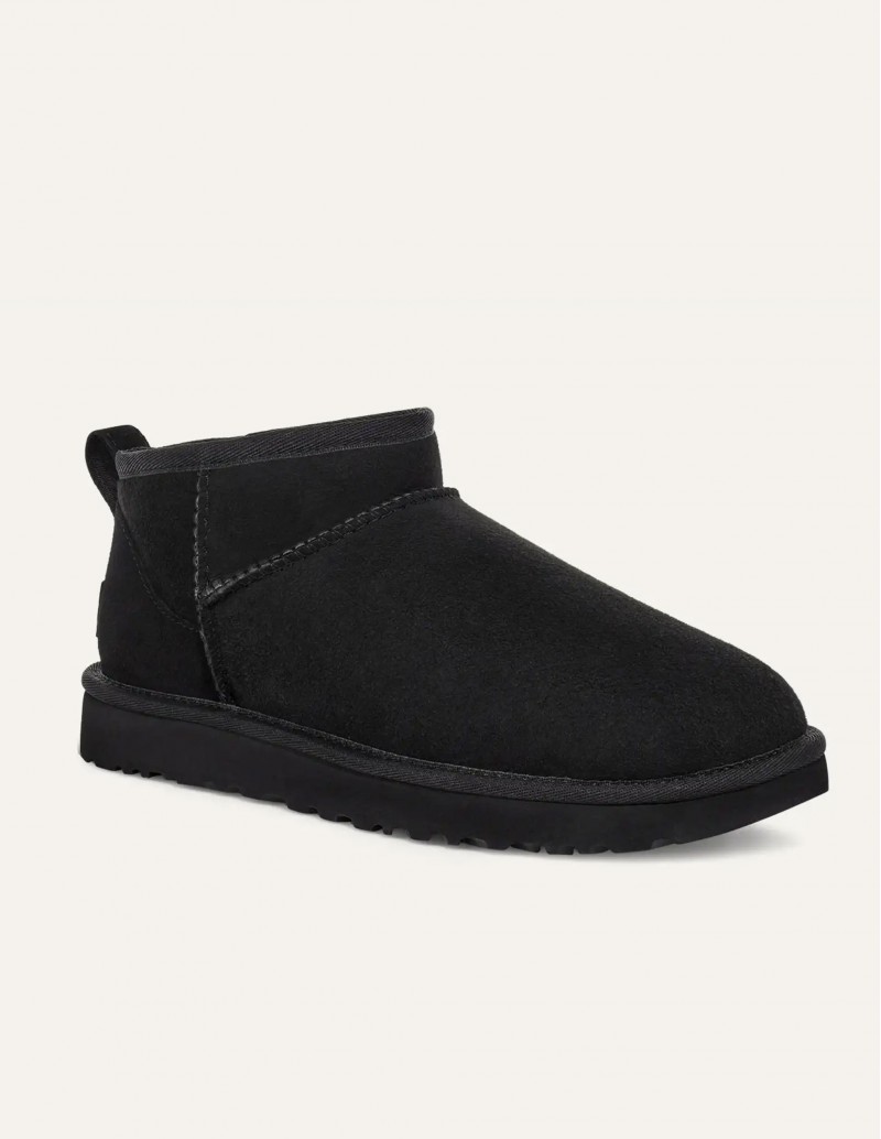 bota ultra mini negra Ugg