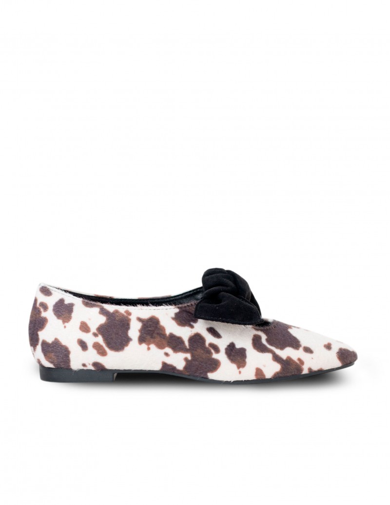 Bailarinas Estampado Vaca