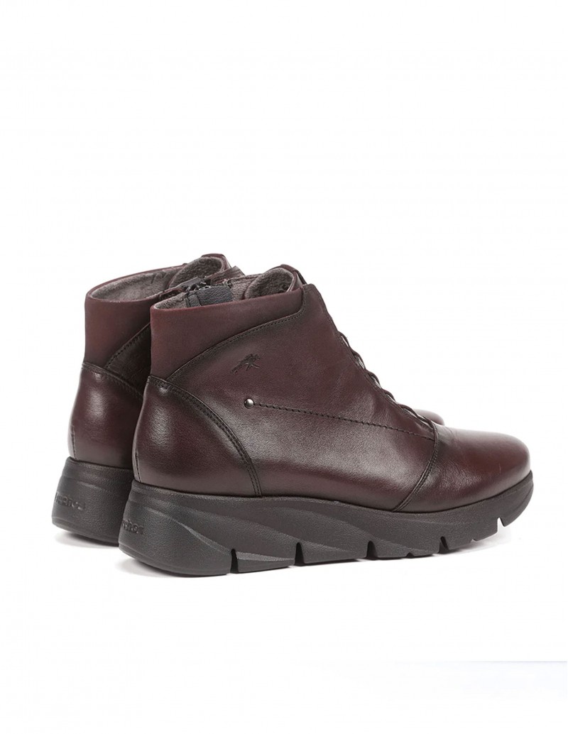 botines granates Fluchos