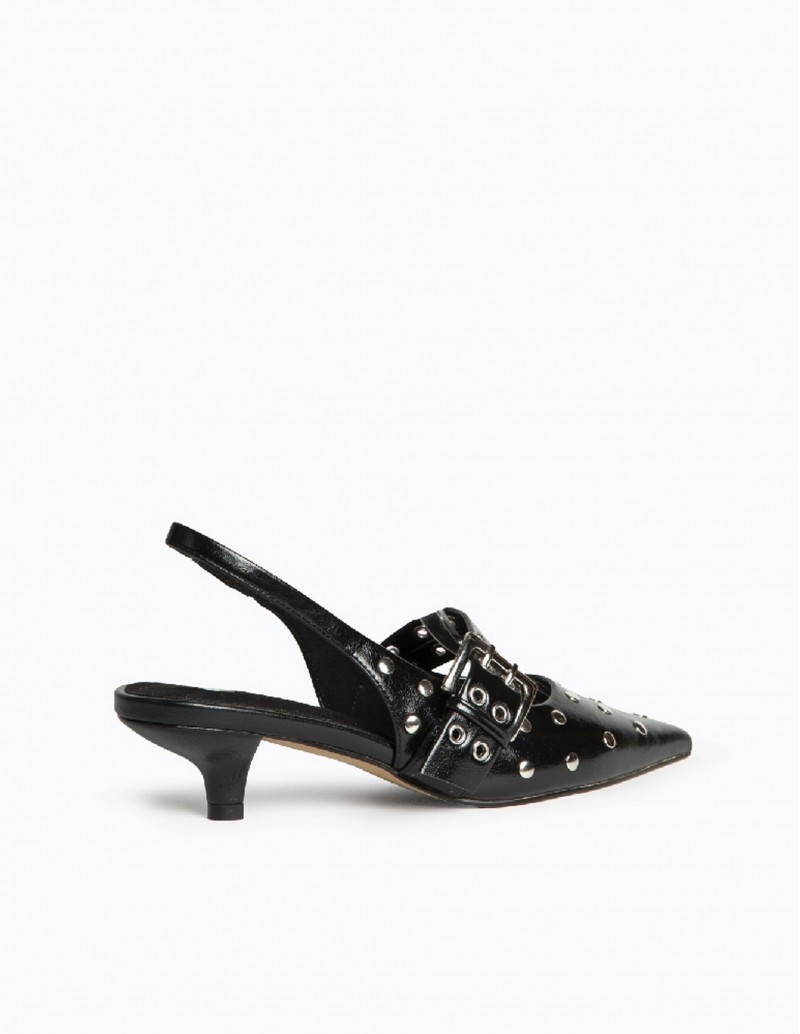 zapato moderno tacón kitten