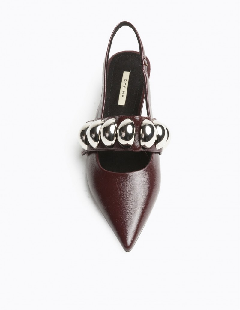 zapato punta granate