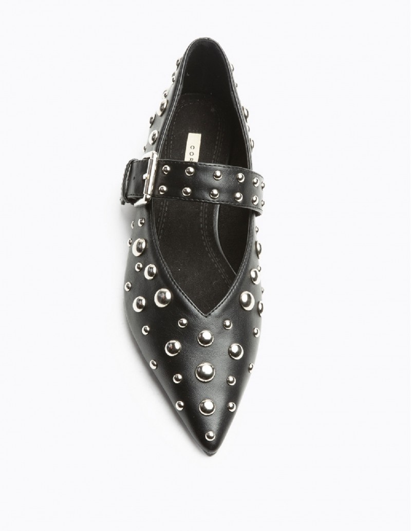 merceditas tachuelas negras