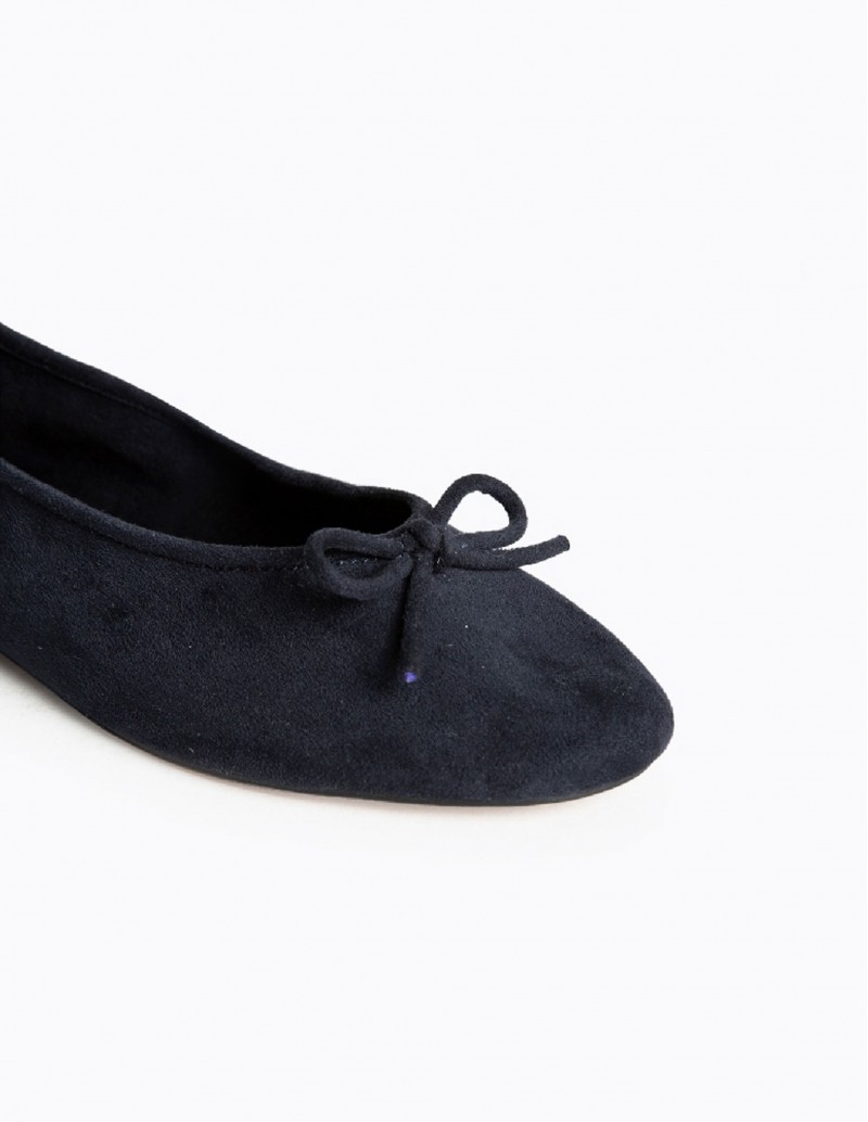 bailarinas antelina azul