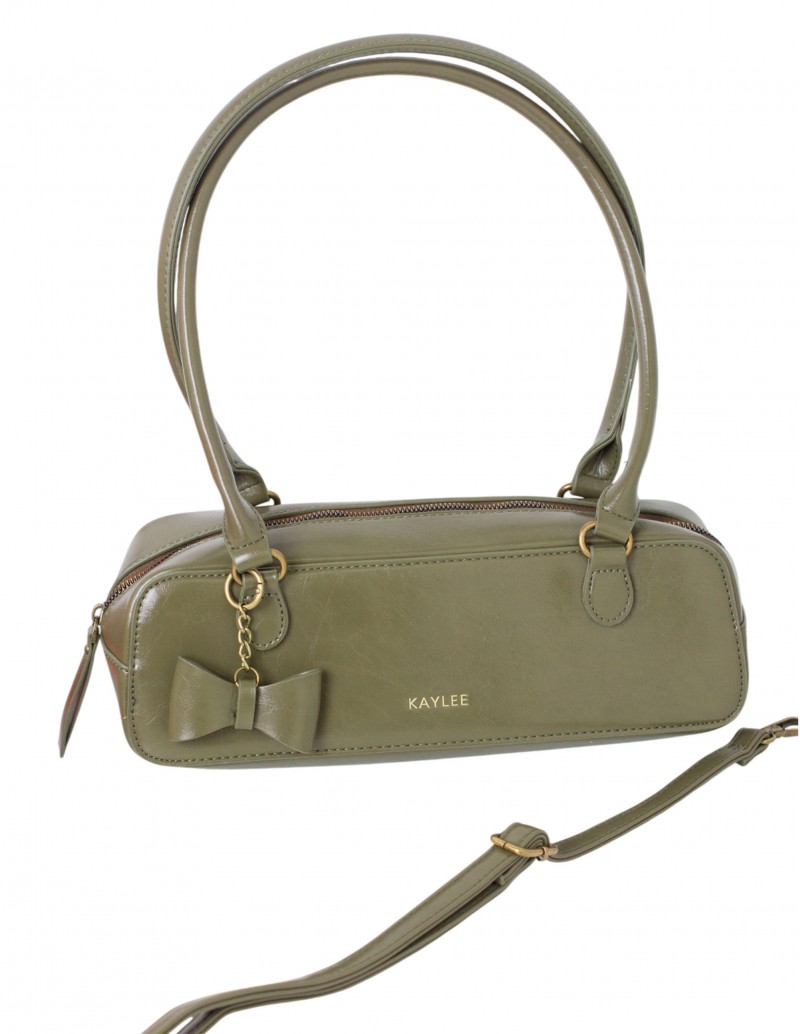 bolso hombro verde oliva