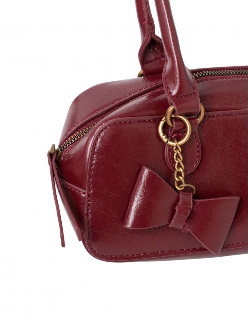 Bolso Baguette Burdeos Charm 2