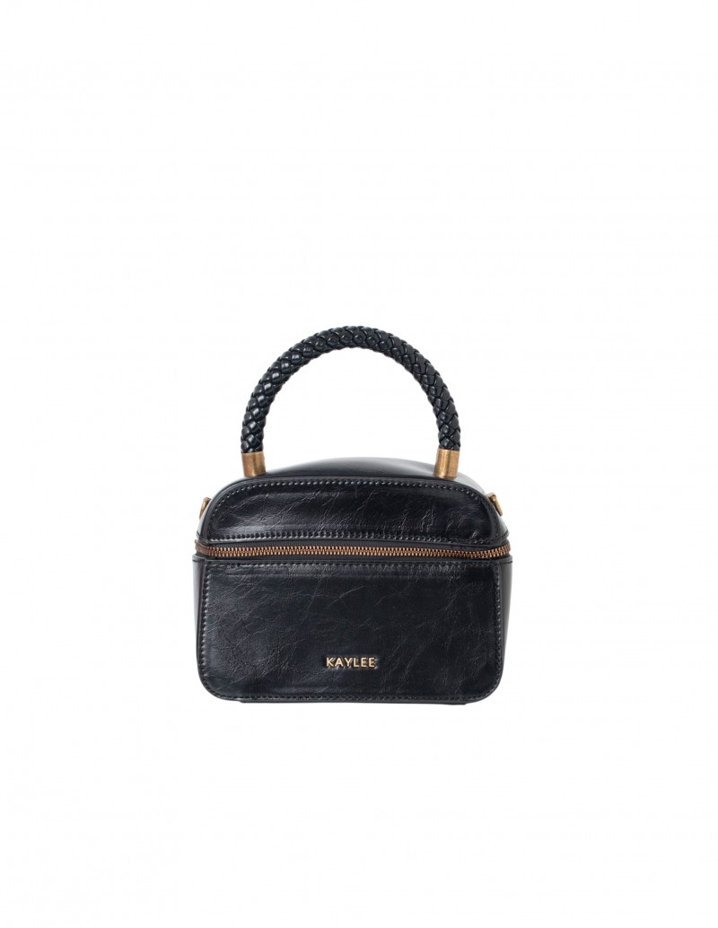 Bolso Mini Estructurado Negro