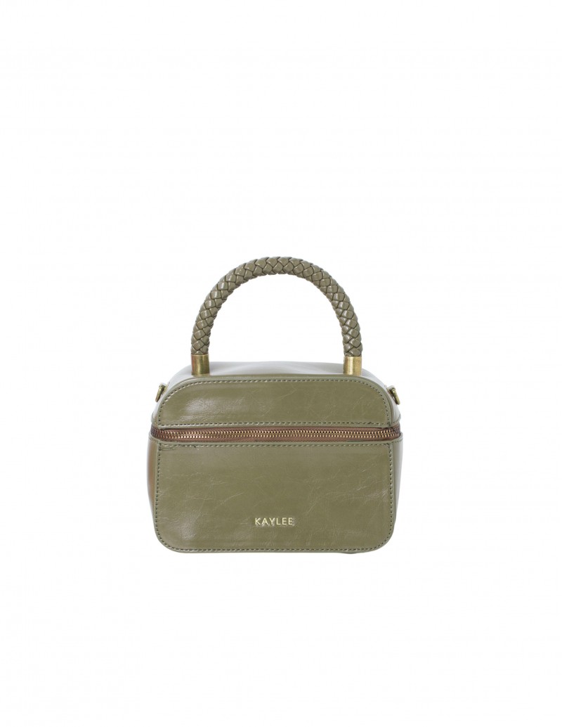 Bolso Mini Estructurado Verde Oliva