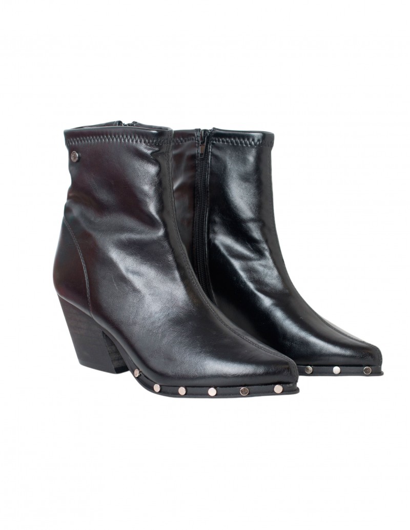 botines con tachuelas mujer