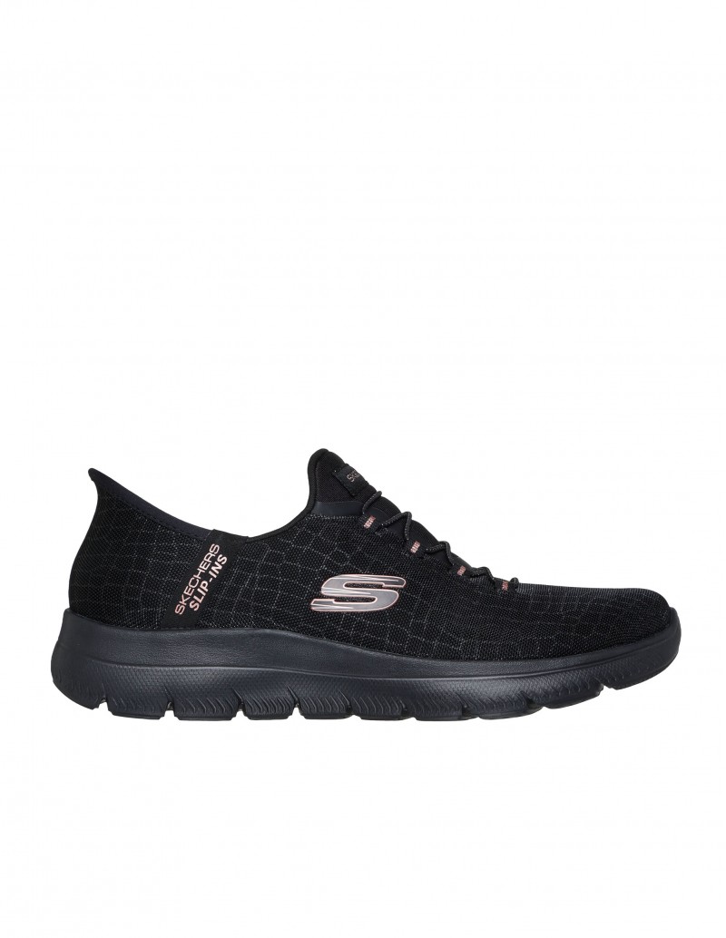 SKECHERS Zapatilla Slip-ins: Summits - Classy Night Negro