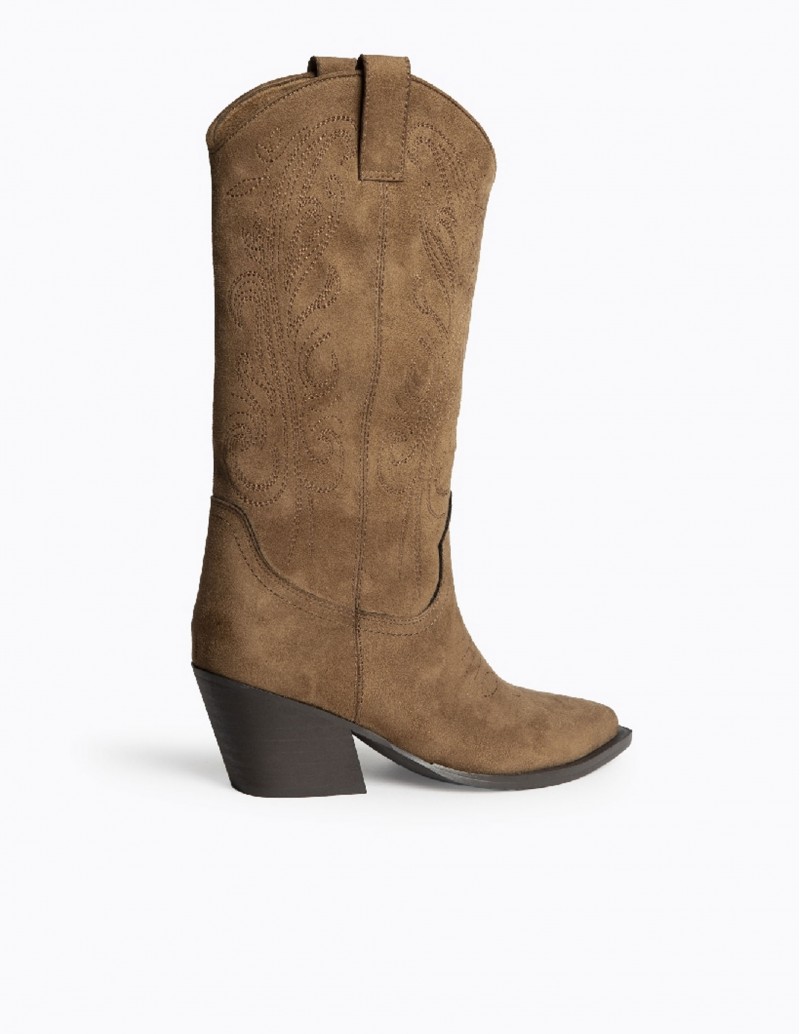 botas camperas camel ante