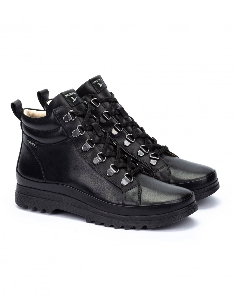 botines negros pikolinos