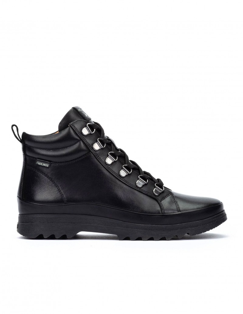 PIKOLINOS Botín Cordones Vigo Negro