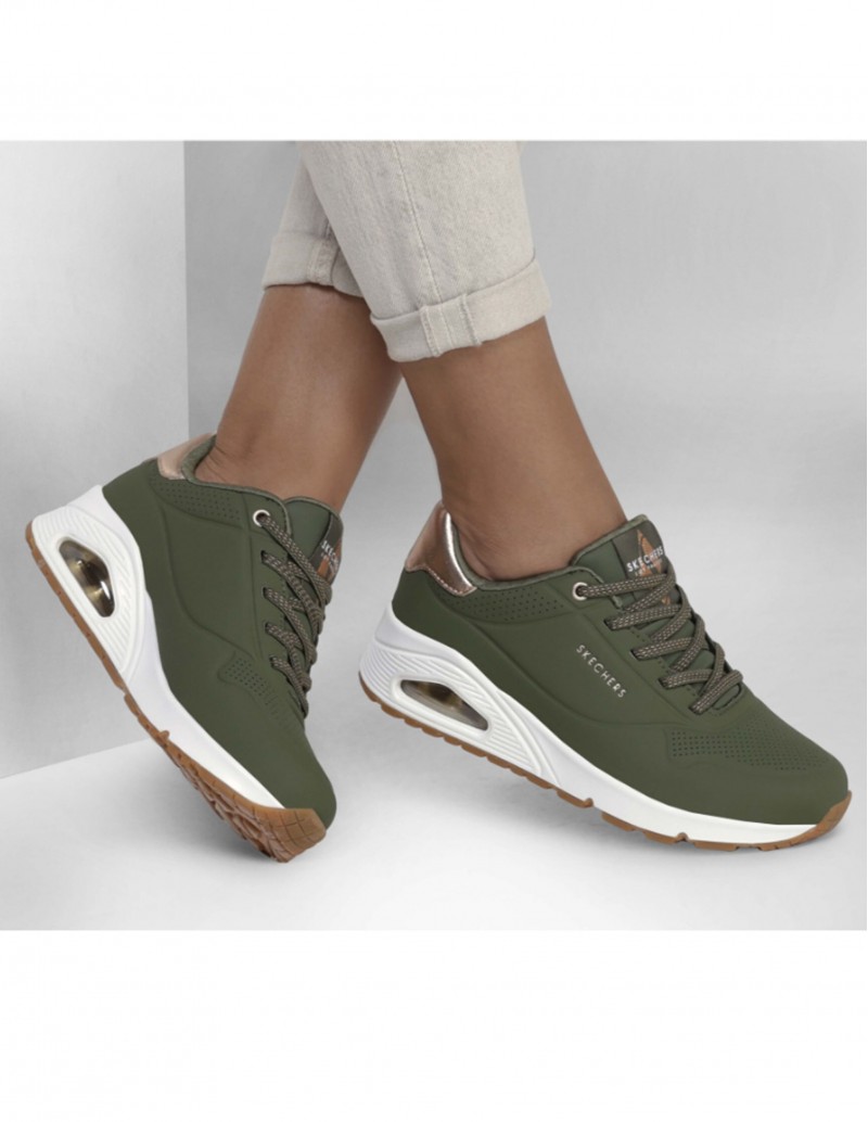 look uno shimer away street skechers