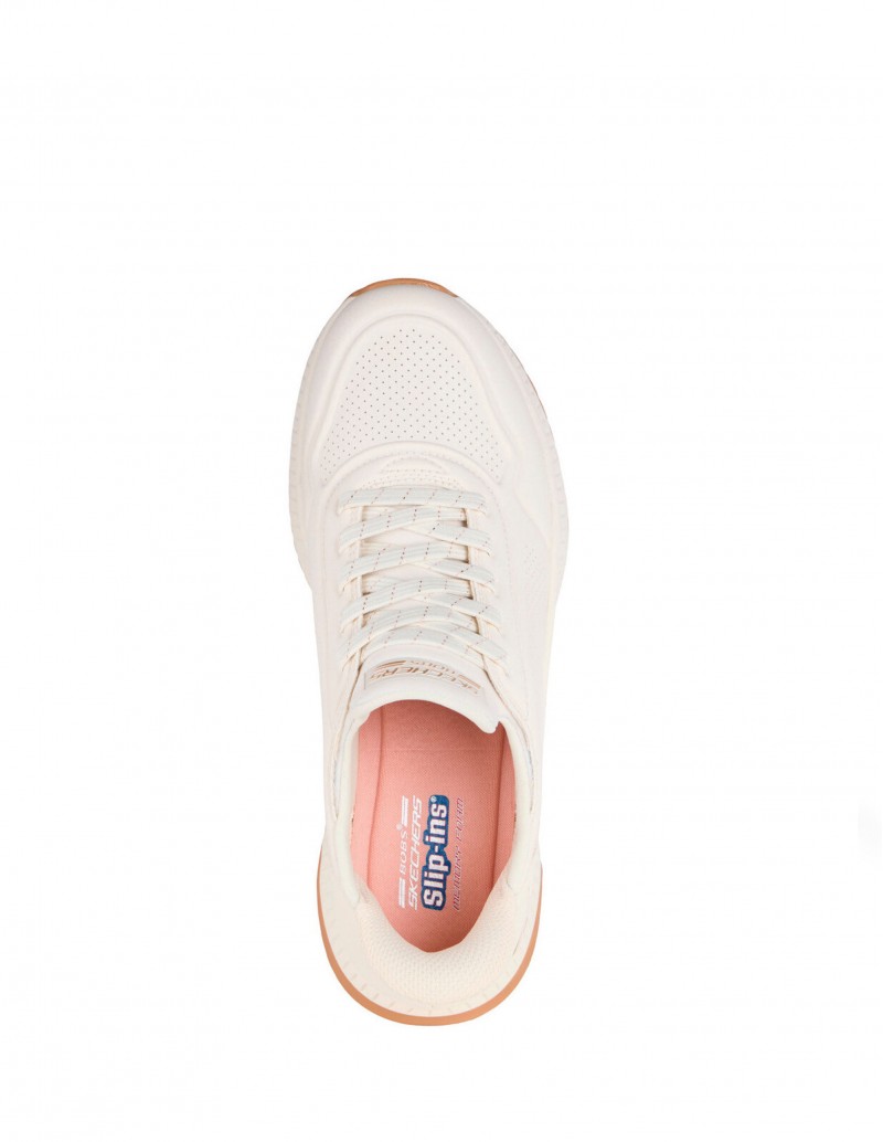 deportivas slip ins blancas skechers