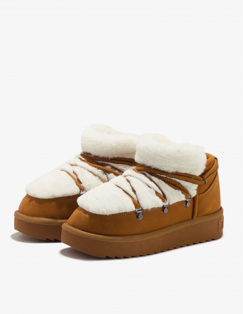 Bota Nordic Trk Fur Low color marrón