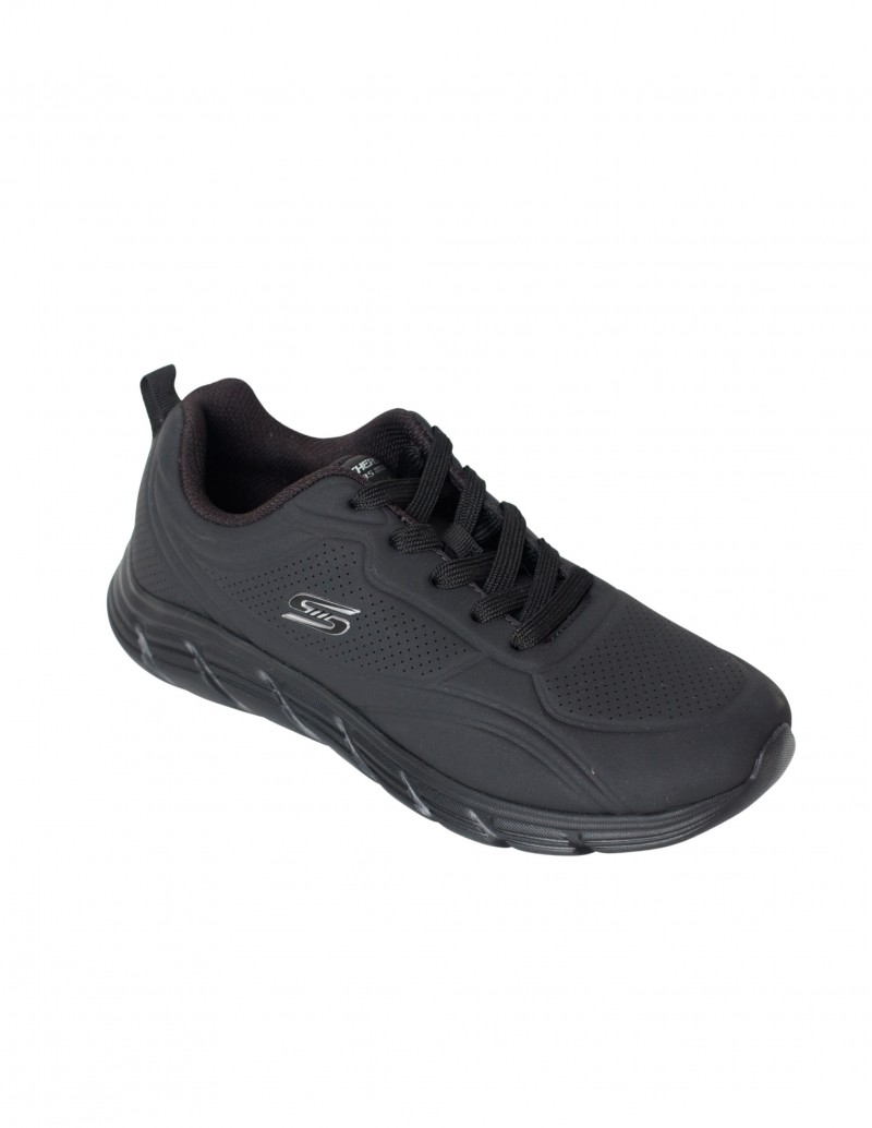 deportivo negro skechers
