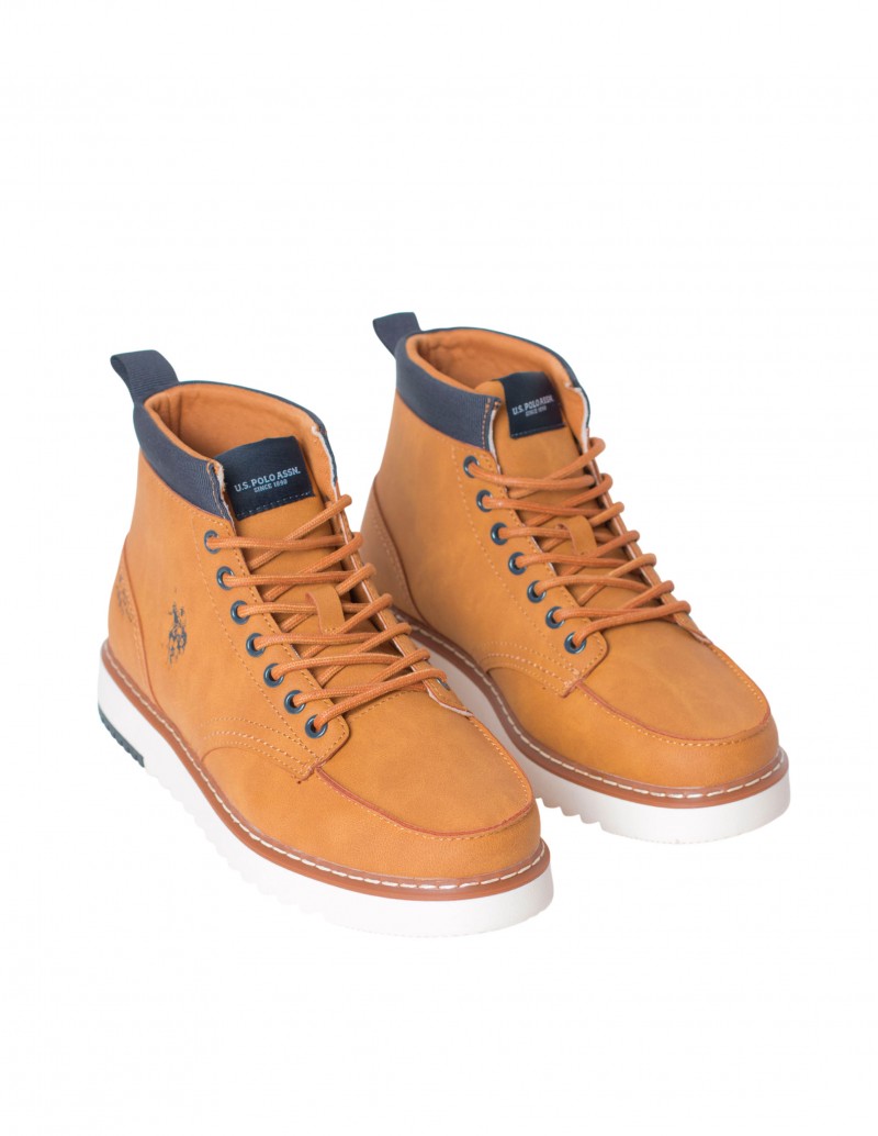 botines de cordones us polo assn.