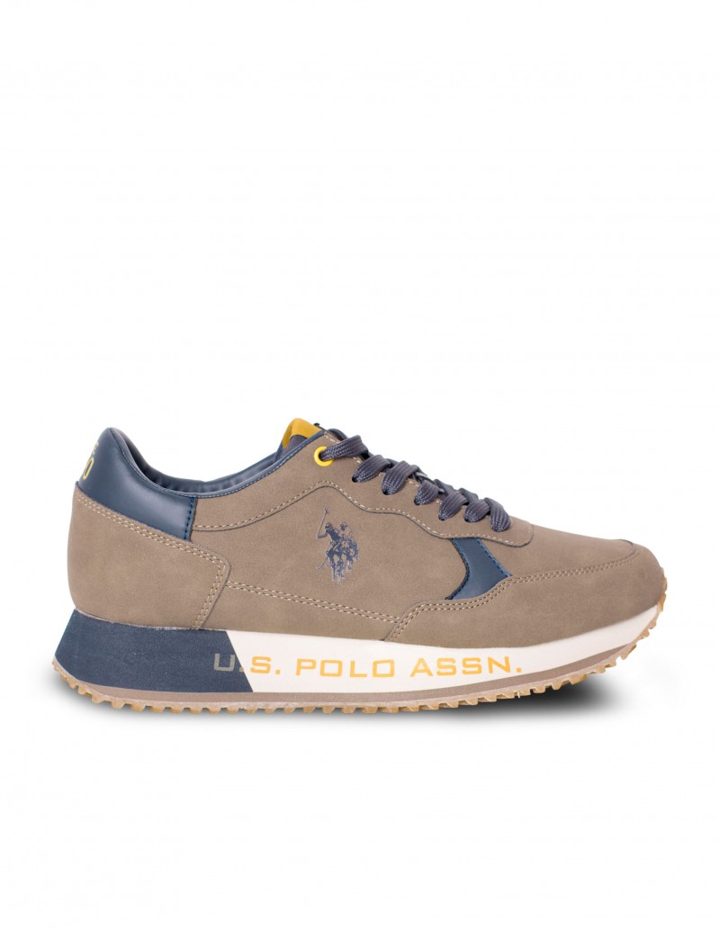U.S. Polo Assn. Deportiva Gris Combinada