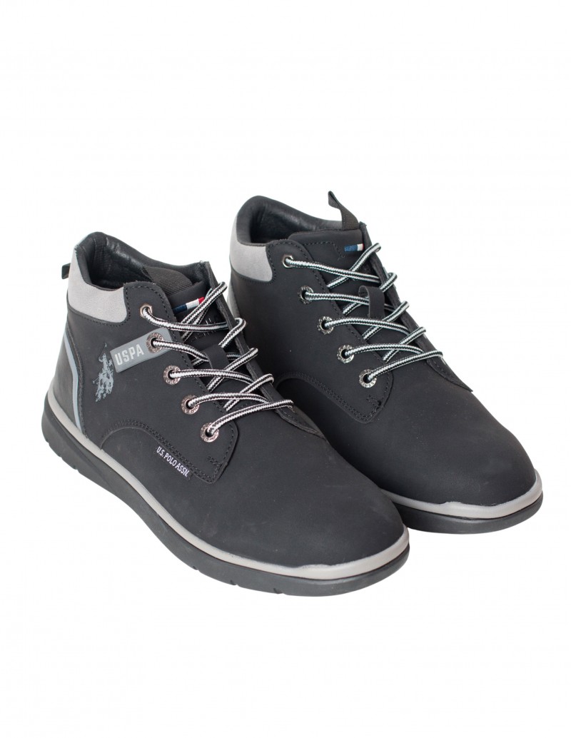 U.S. POLO ASSN. Botín Deportivo Negro 2