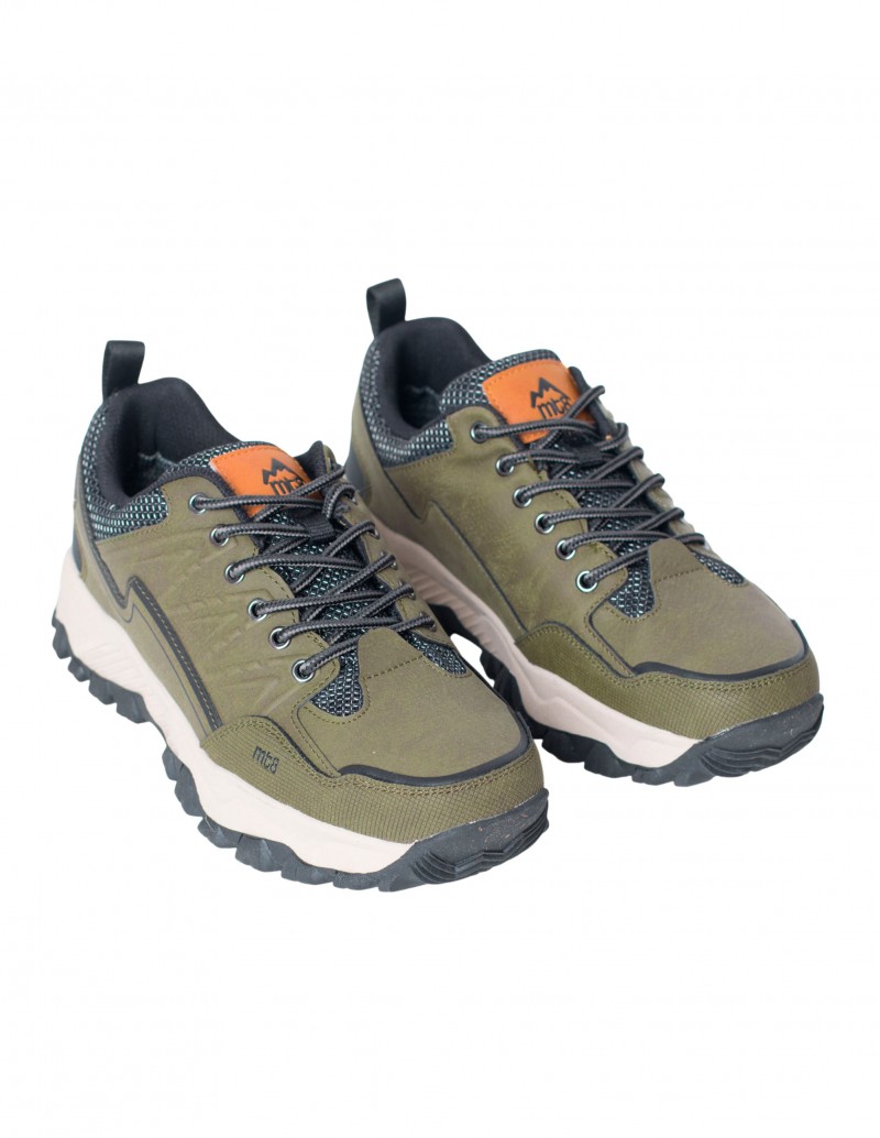 Zapatilla para Montaña y Deporte Kaki