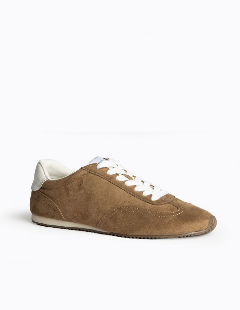 CORINA Deportiva Retro Suede Camel 2