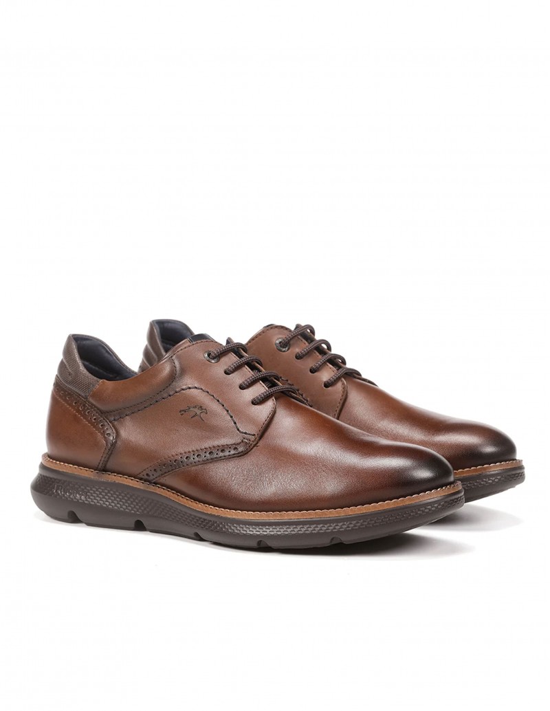 FLUCHOS Zapato William Casual Marrón 2