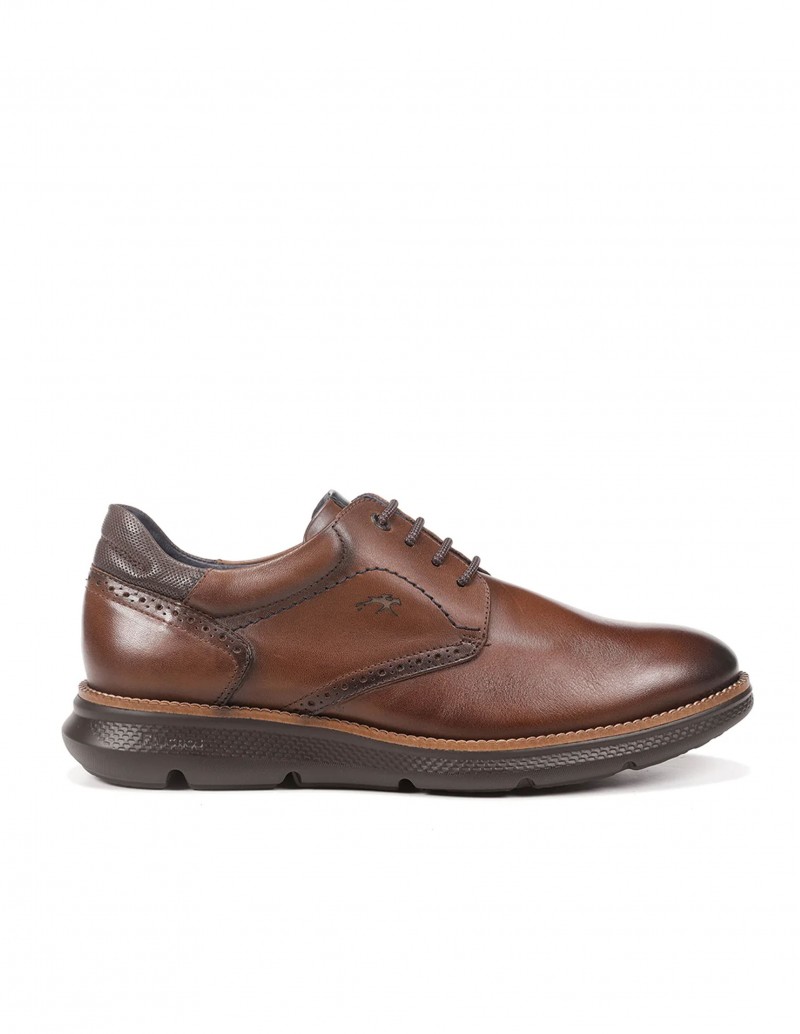 FLUCHOS Zapato William Casual Marrón