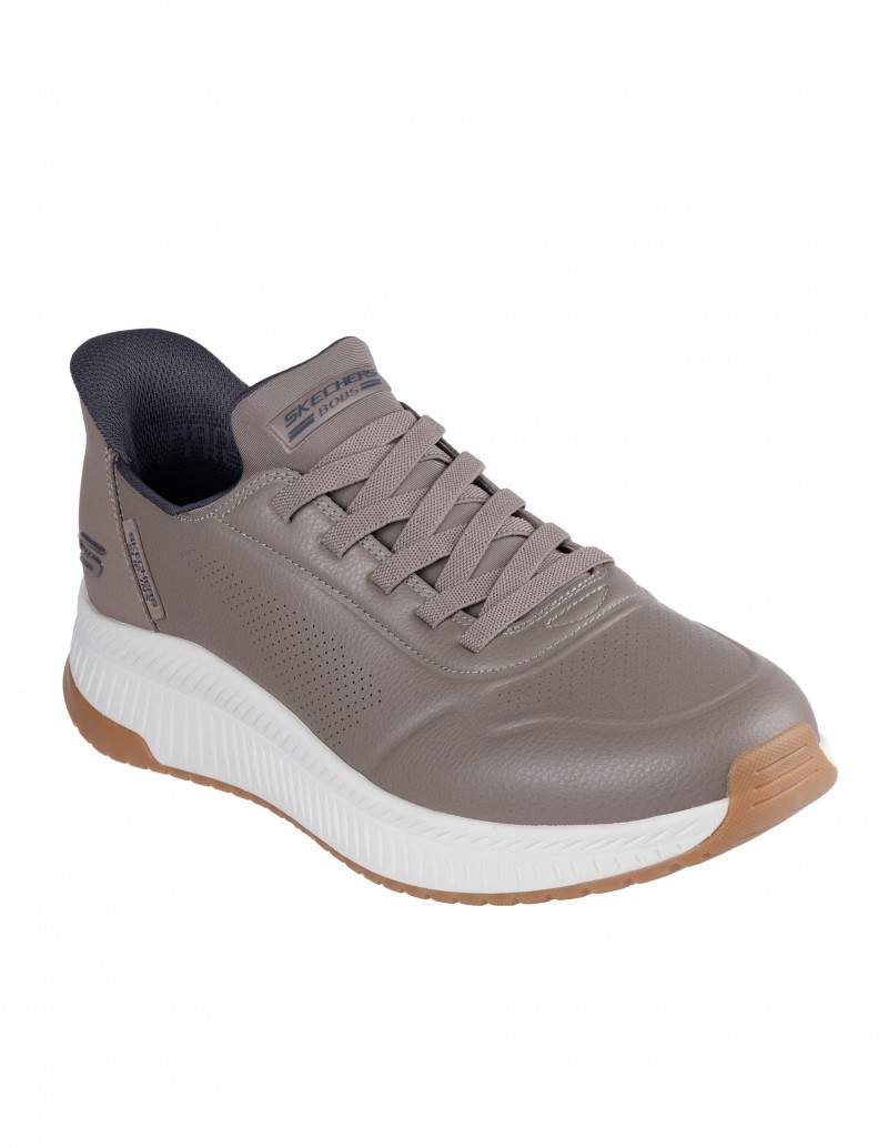 zapatillas taupe para hombre Skechers