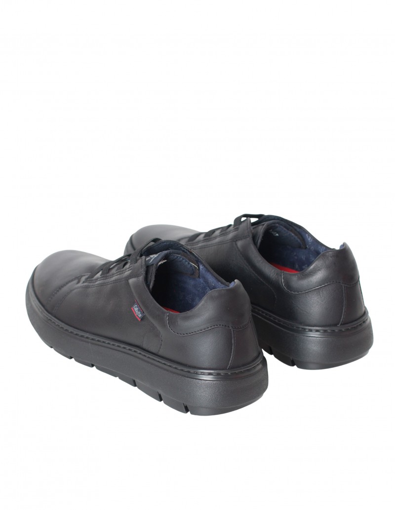 zapatos negros cordones elásticos hombre