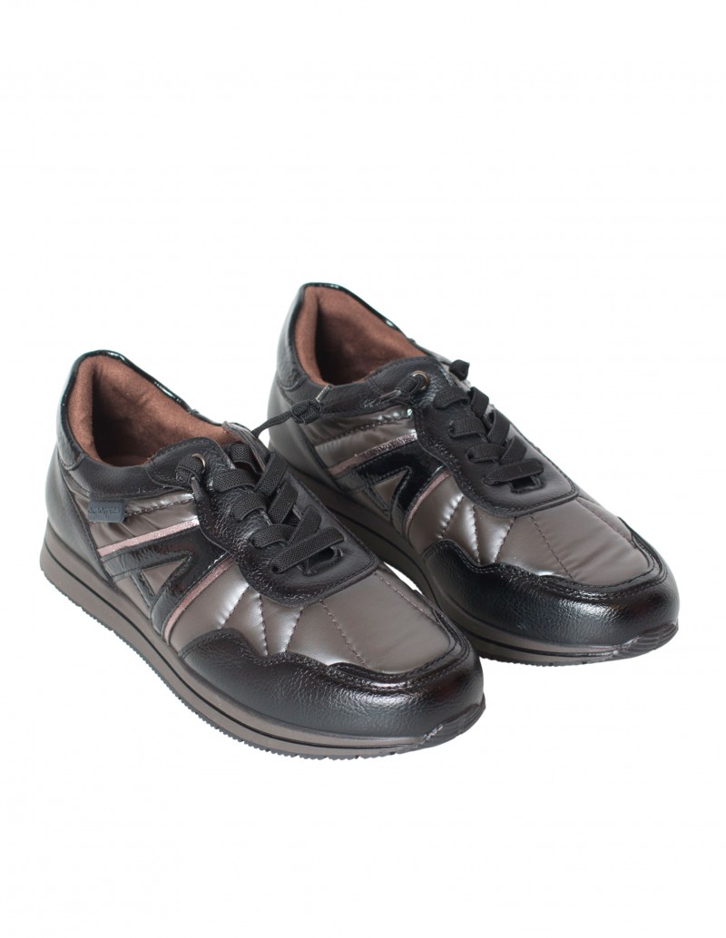 AMARPIES Deportivo Ligero Metalizado Negro 2