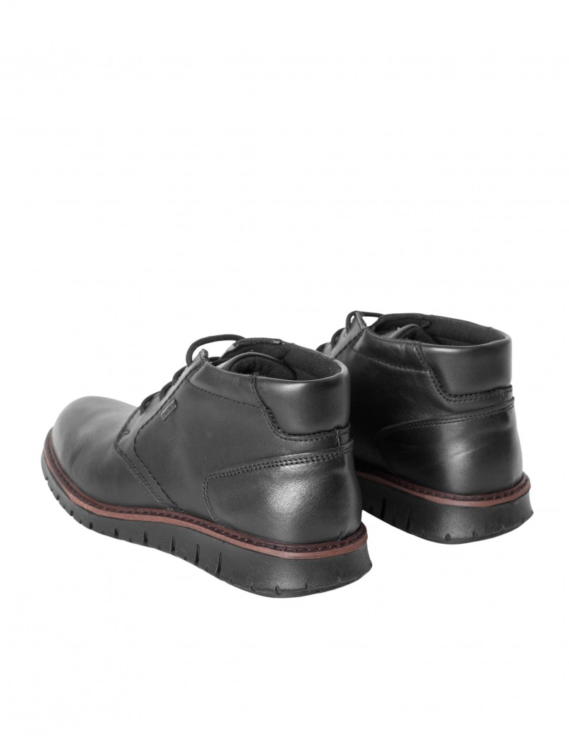 botines de piel para hombre