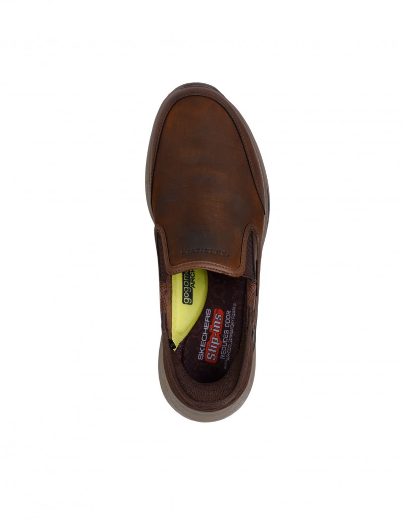 zapatilla casual sin cordones skechers