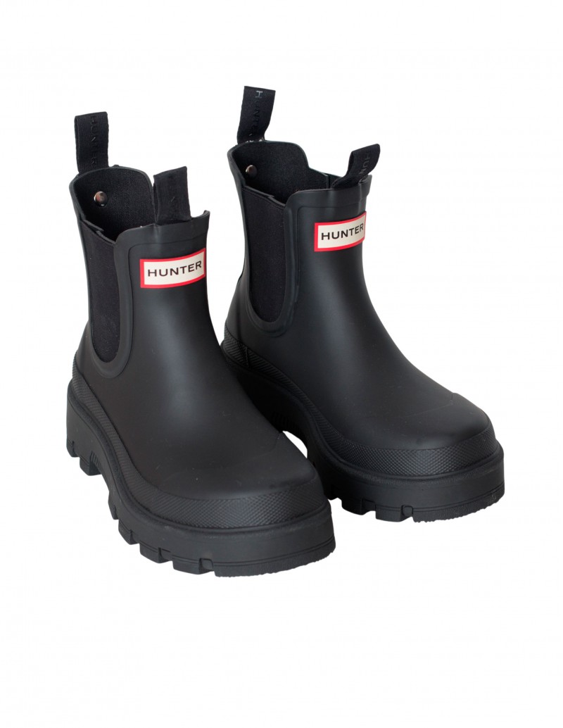 Bota Hunter Negra Elements Elastic Chelsea