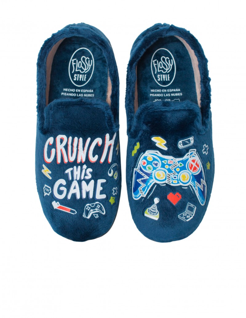 Zapatilla Casa Cerrada Crunch this Game