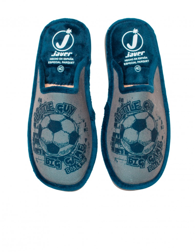 Zapatilla Casa Parquet Big Game Marino