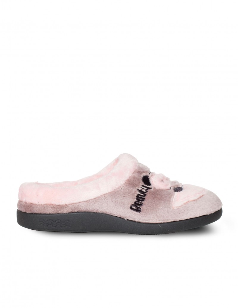 Zapatilla Casa Abierta Oso Panda