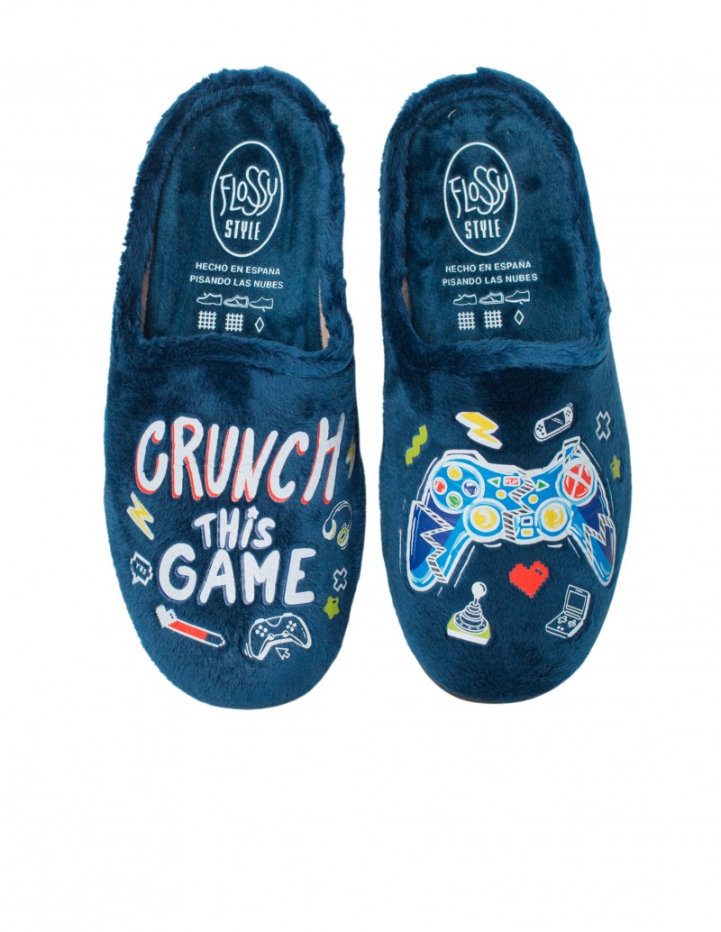 Zapatilla Casa Abierta Crunch This Game