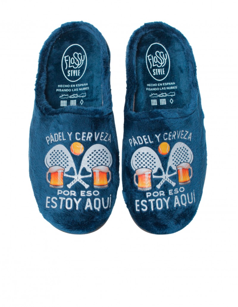 Zapatilla Casa Pádel y Cerveza Marino