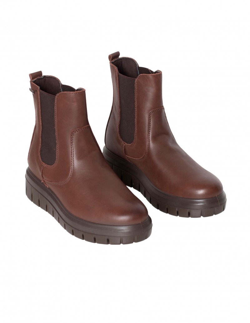 Botines Impermeables Chelsea 857178 Marrones - Imac