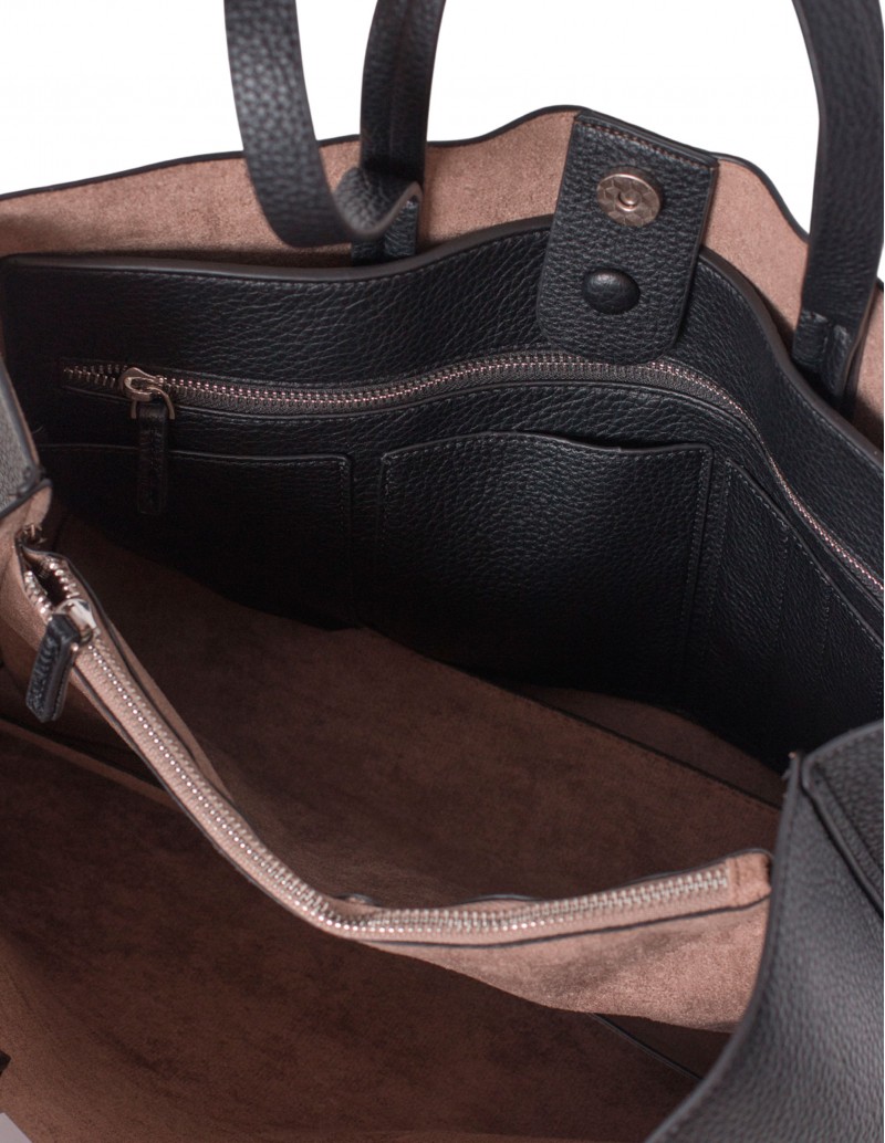 detalle bolsillo interiores bolso shopper