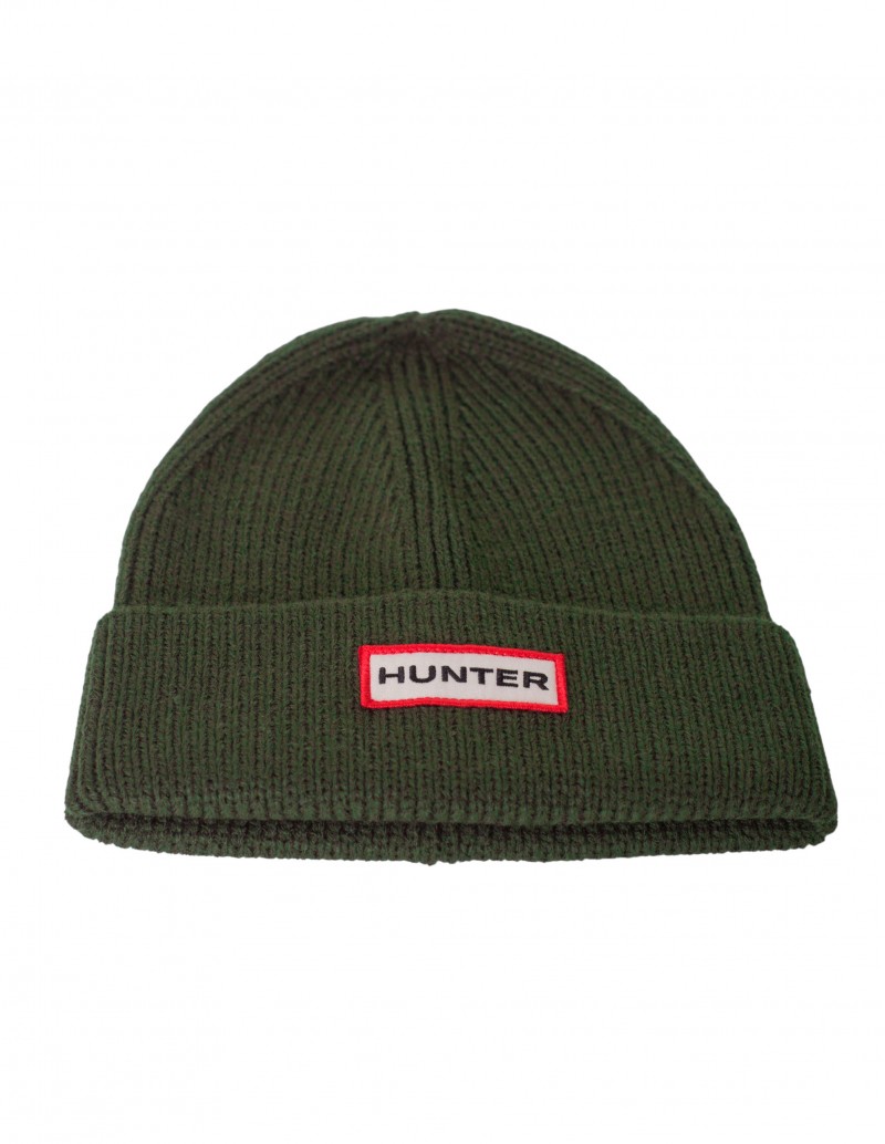 gorro hunter de canalé verde