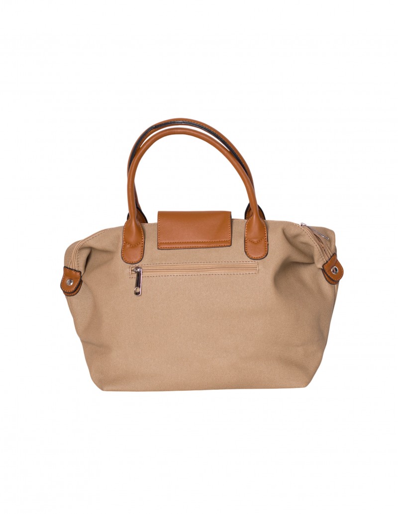 bolso shopper con bolsillos