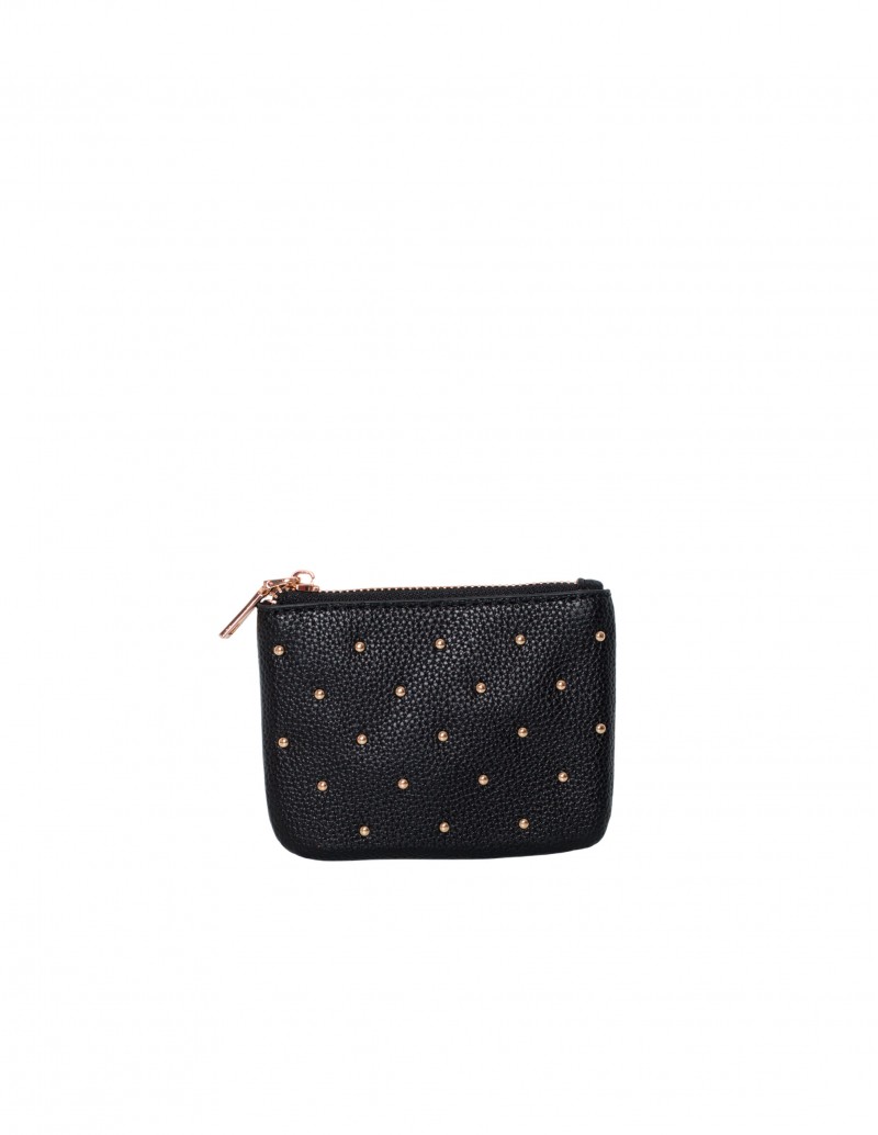 Monedero Tachuelas Negro