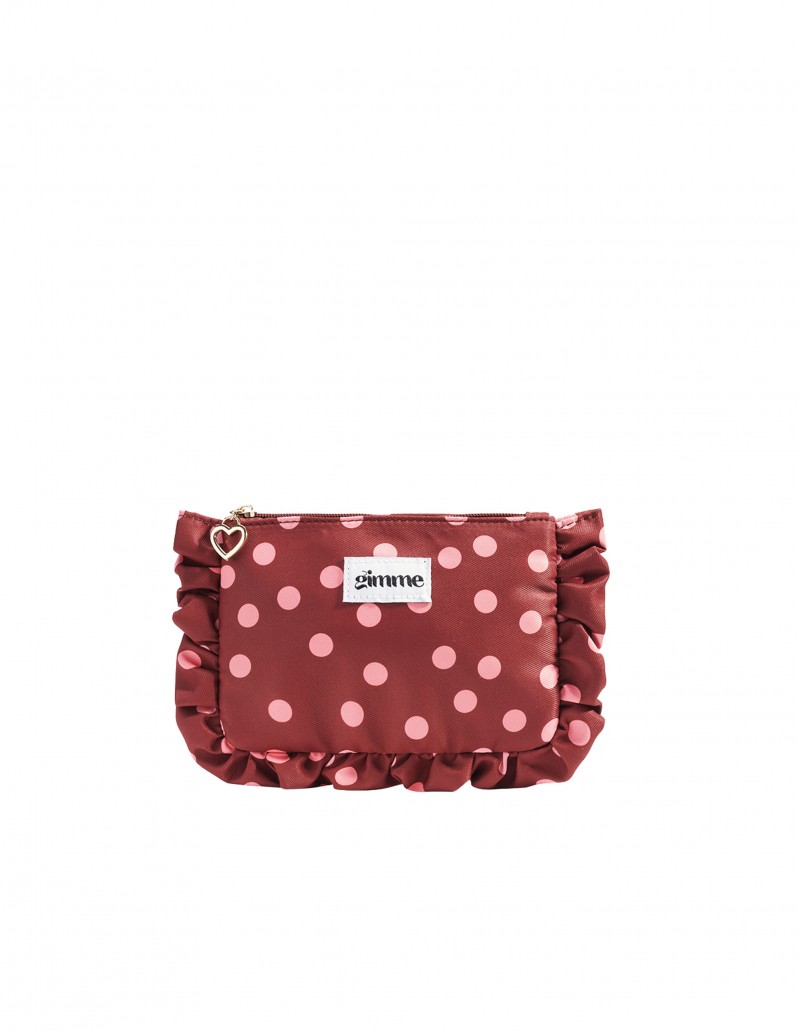Neceser Polka Dots Volante Burdeos