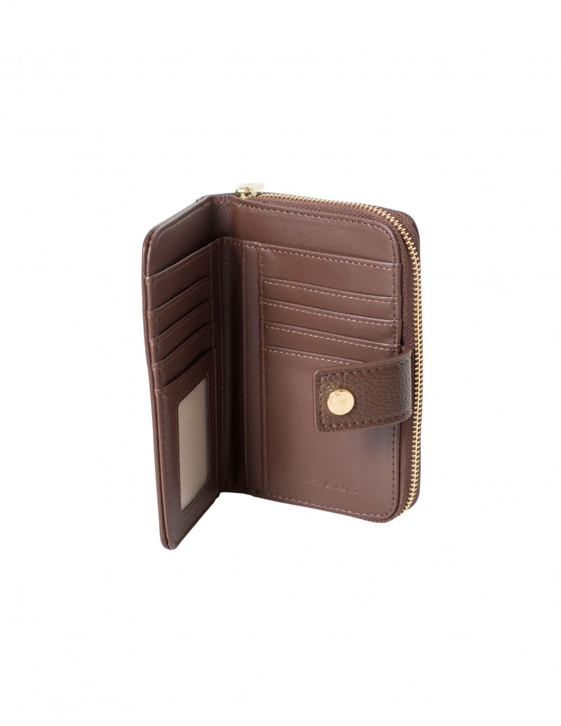 cartera marrón para mujer