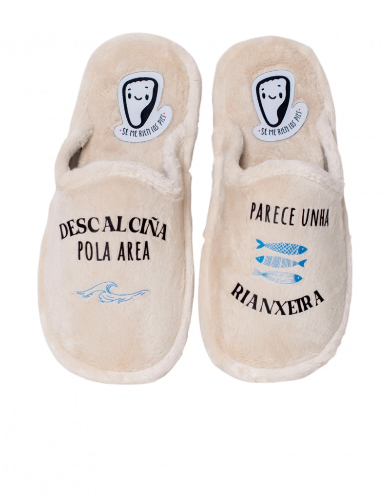 SE ME RÍEN LOS PIES Zapatilla Casa Rianxeira Beige