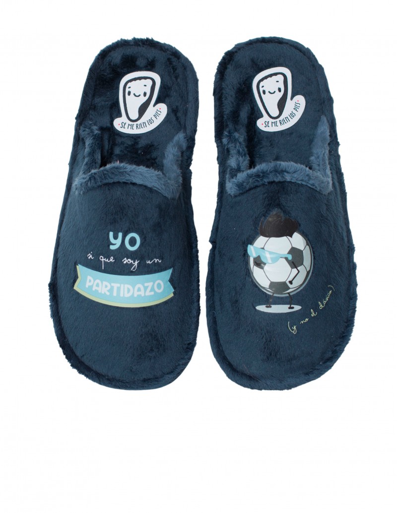 zapatillas de casa frase fútbol