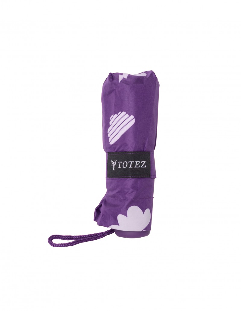 Paraguas Plegable Mágico Violeta Cambia Color